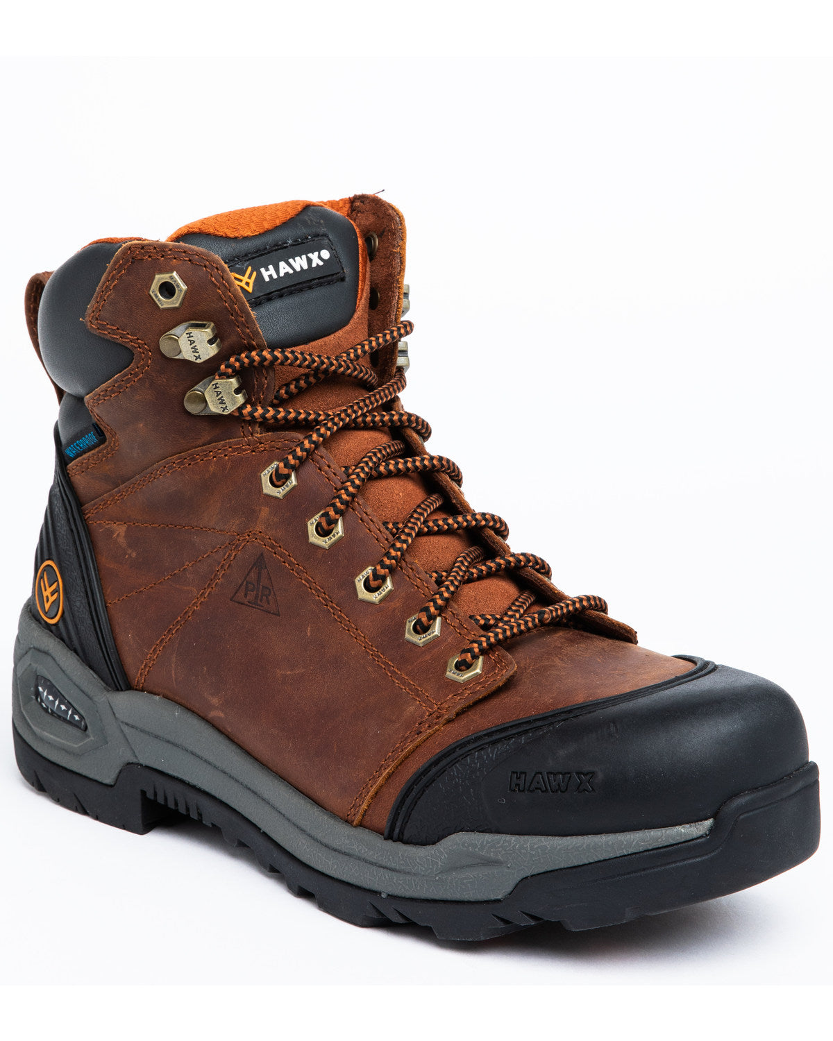 Men's 6" Lace-To-Toe Waterproof Work Boots - Composite Toe