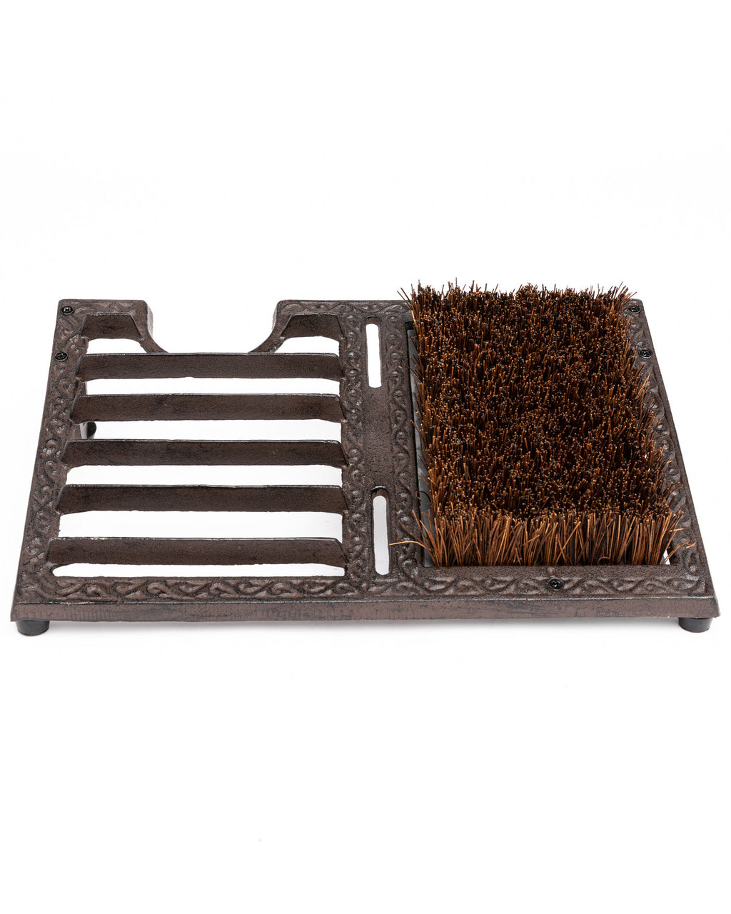 Ranch Cast Iron Boot Jack & Brush