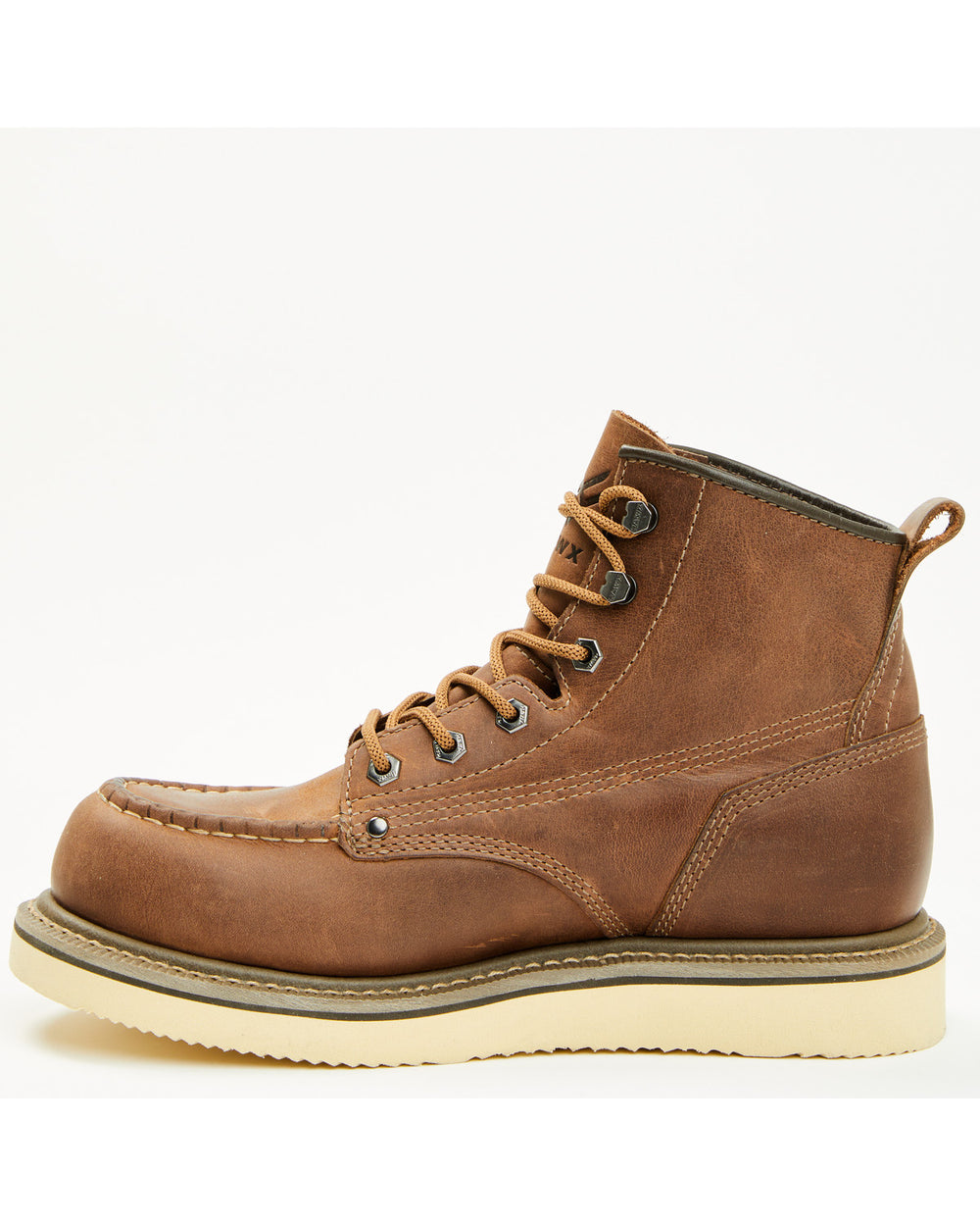 Men's Composite Toe Moc Toe Lace-Up Work Boot