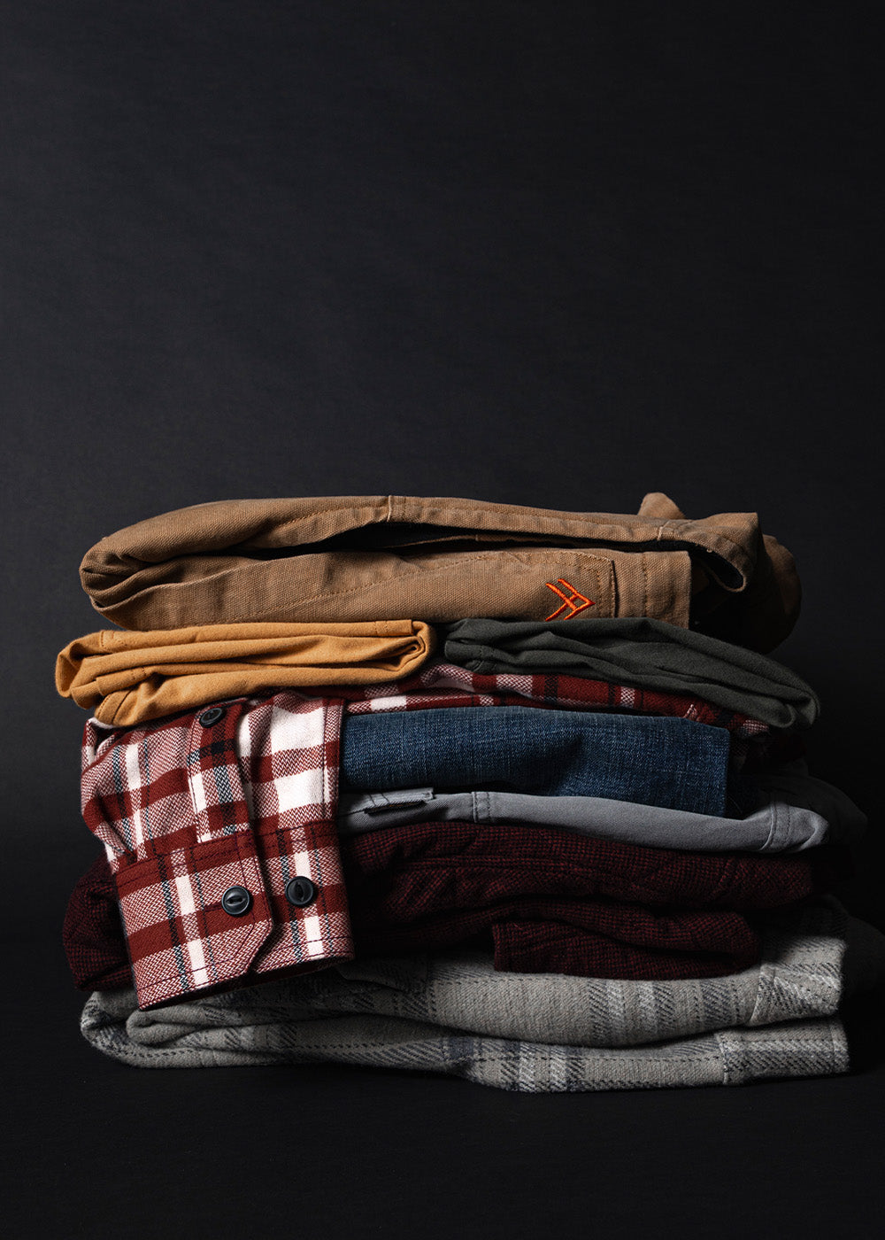 clothing stack