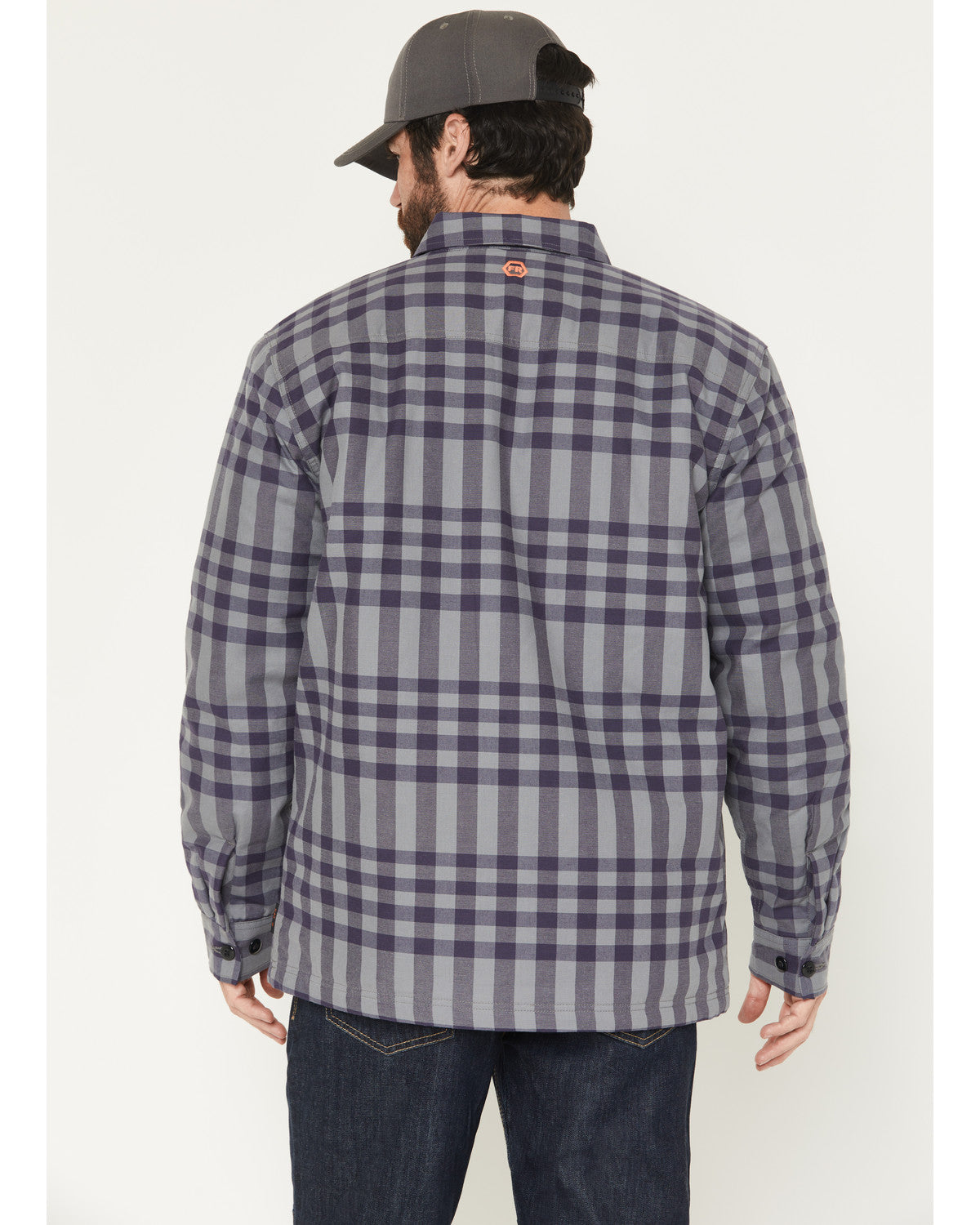 Heren Shacket Jassen Shirt Plaid Print Flannel Jas Winter Warme Lange Heren Shacket Jassen Shirt Plaid Print Flannel Jas Winter Warme Lange